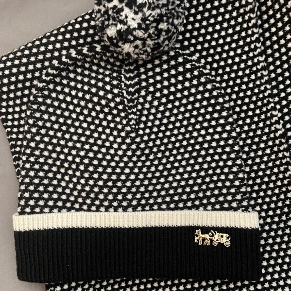 ~Rare~ Coach Hat and Scarf - Picture 2 of 2